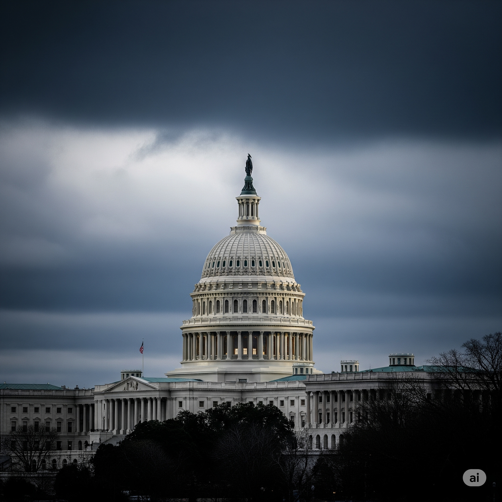 The U.S. Capitol dome, where the contentious 2025 Senate spending bill is under debate
