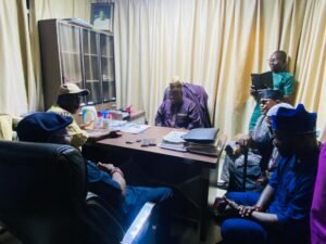 Senator Buhari’s Condolence Visit to Alhaji Abolade Salami in Ibadan